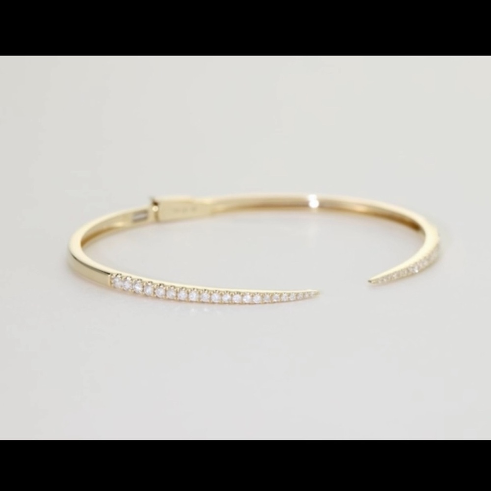 Diamond Claw Cuff by Ring Concierge